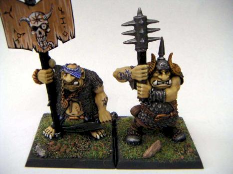 2 Vintage Ogres by chaos spawn