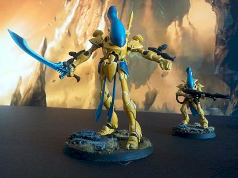 Iyanden Wraithlord by Thokt