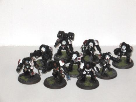 Black Templars first company by capt. Loken