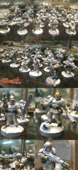 Cadian Shock Troops by RED Plastic