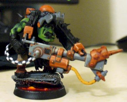 WIP NMM Ork Burna Boy by Old Zogwort