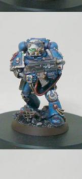 Ultramarine tyrannic war veteran by darkartminiatures