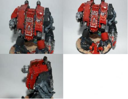 Blood Angels Dreadnought by mr.bman