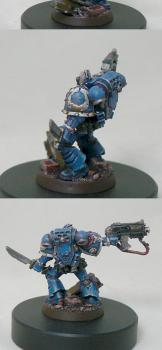 Ultramarine tyrannic war veteran by darkartminiatures