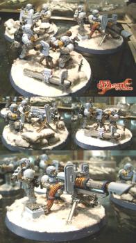 Cadian Heavy Weapon Team by RED Plastic