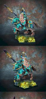 Chaos Tzeentch Knight by grimgor poland