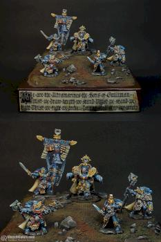 Marneus Calgar with Honor Guard by grimgor poland