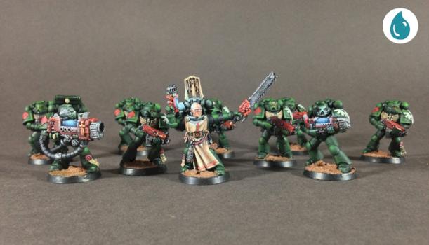 Dark Angels Tactical Squad by Oil Painted Minis