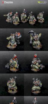 Orc Greatcoat Tank Hunters Team for Kromlech.eu by Kuczek