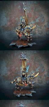 Chaos Undivided Banner Bearer by grimgor poland