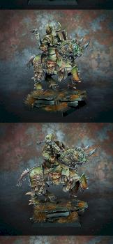 Chaos Nurgle Knight by grimgor poland