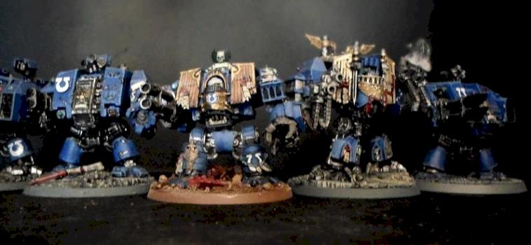 Ultramarines Dreadnoughts by Blacky83