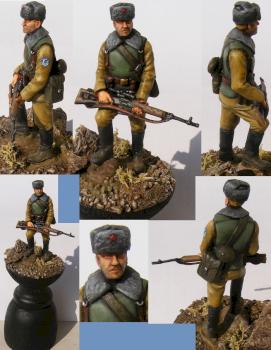 Soviet sniper, Afghanistan, 54mm by Freddy H2