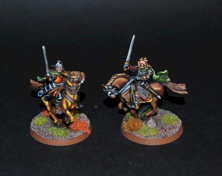 Mounted Halbarad and Hama Lotr Conversions by FeldungAnfauglir