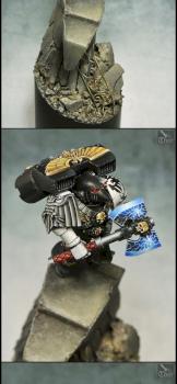 Raven Guard Assault Marine by Thor-Modelling