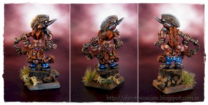 Skeggi, a slayer for Mordheim by TheDarkPainter