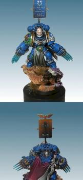 Ultramarines Captain - GOLD at hussar 2014 by Lan Studio