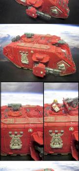 Blood Angels Land Rider Redeemerr photo2/3 by izzy_40k_painting