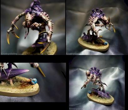 Tyranid Broodlord by Kronicpainting