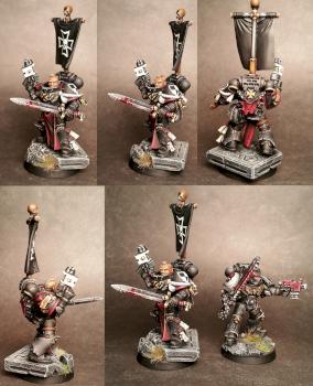 Black Templar Sergeant by Kochaloch