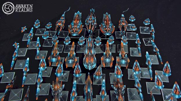 Firestorm Armada Aquan Fleet by Awaken Realms