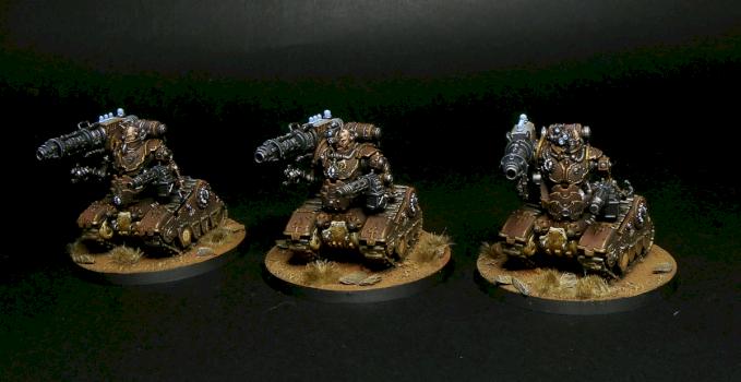 Cult Mechanicus Kataphron servitors by karpunk