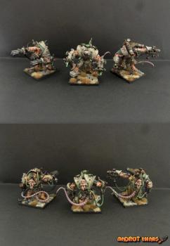 Skaven Stormfiends by AndrutPL