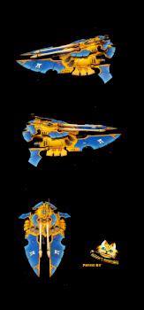 ELDAR SCORPION TYPE II HEAVY GRAV TANK by moggy5115