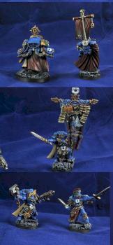 Marneus Calgar with Honour Guard and Captain Sicarius by miniDrake