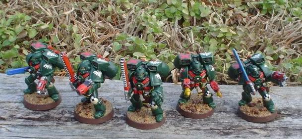 Dark Angels Assault Squad by cygnus46