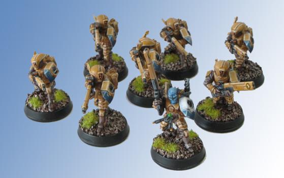 Tau Firewarriors by tog