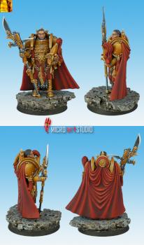 WARHAMMER 40K PRO PAINTED CUSTODES CAPTAIN GENERAL by jachin43