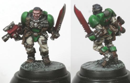 Dark Angels Scout by NatG