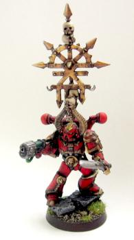 Chaos Space Marines Khorne Berzerker Champion by kabaddon