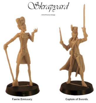 Faerie Emissary and Captain of Swords (40mm) by precinctomega