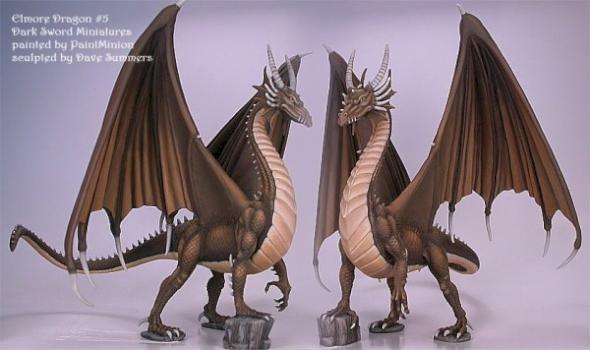 Elmore Dragon #5 - Bronze Dragon by PaintMinion