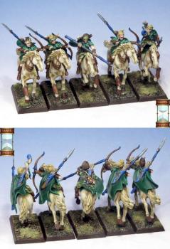 Wood Elves Glade Riders by Agacia