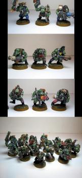 Ork Boyz by Komrad