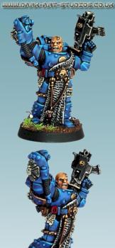 Space Marine - Veteran Seargeant Aurelius [Gamesday LTD ED 2 by Dark Art