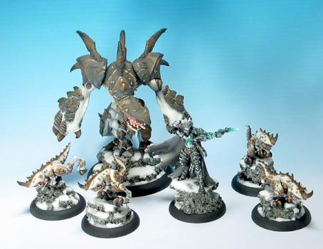 Hordes Legion of Everblight Warpack: Lylyth, Carnivean, Shre by spooktalker