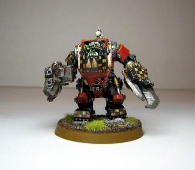 Ork Nob in Mega Armor by Komrad