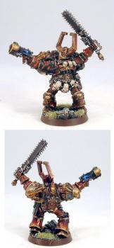 Worldeaters Chaos space marine Champion 2 by darkartminiatures