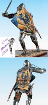 St. Petersburg Germanic Knight by gonzo miniatures