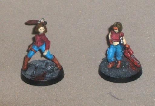 Kat and Ashlee Undead Hunters by The Fat Musketeer