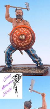 St. Petersburg Celtic Warrior by gonzo miniatures