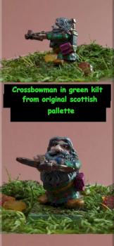 Crossbowman , scottish style green one by Usagi