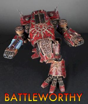 Chaos Warhound Titan by Battleworthy Arts