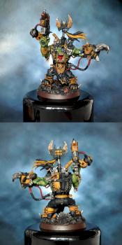 Bad Moonz Orc Warboss by red_gobbo by red gobbo