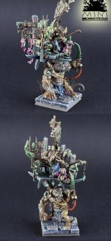 Skaven Warlord on Bonebreaker by dargo000