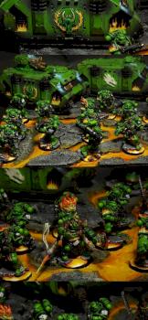 Space Marine Salamander Army by Brovatar